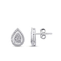 0,31 Carat Diamond Baguette Earrings