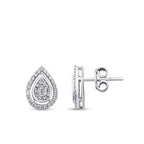 0,31 Carat Diamond Baguette Earrings