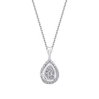 0,17 Carat Diamond Baguette Necklace