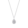 0,17 Carat Diamond Baguette Necklace