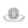 0.40 Carat Diamond Baguette Ring