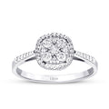 0,21 Carat Diamond Effect Stone Ring