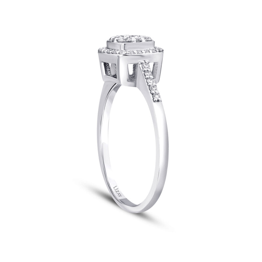 0,34 Carat Diamond Trend Ring