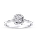 0,21 Carat Diamond Trend Ring