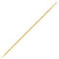 Gold Herringbone Men’s Bracelet