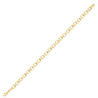 Gold Chain-Pattern Men’s Bracelet