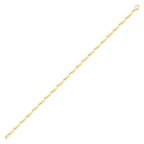 Gold Twist Chain Men’s Bracelet