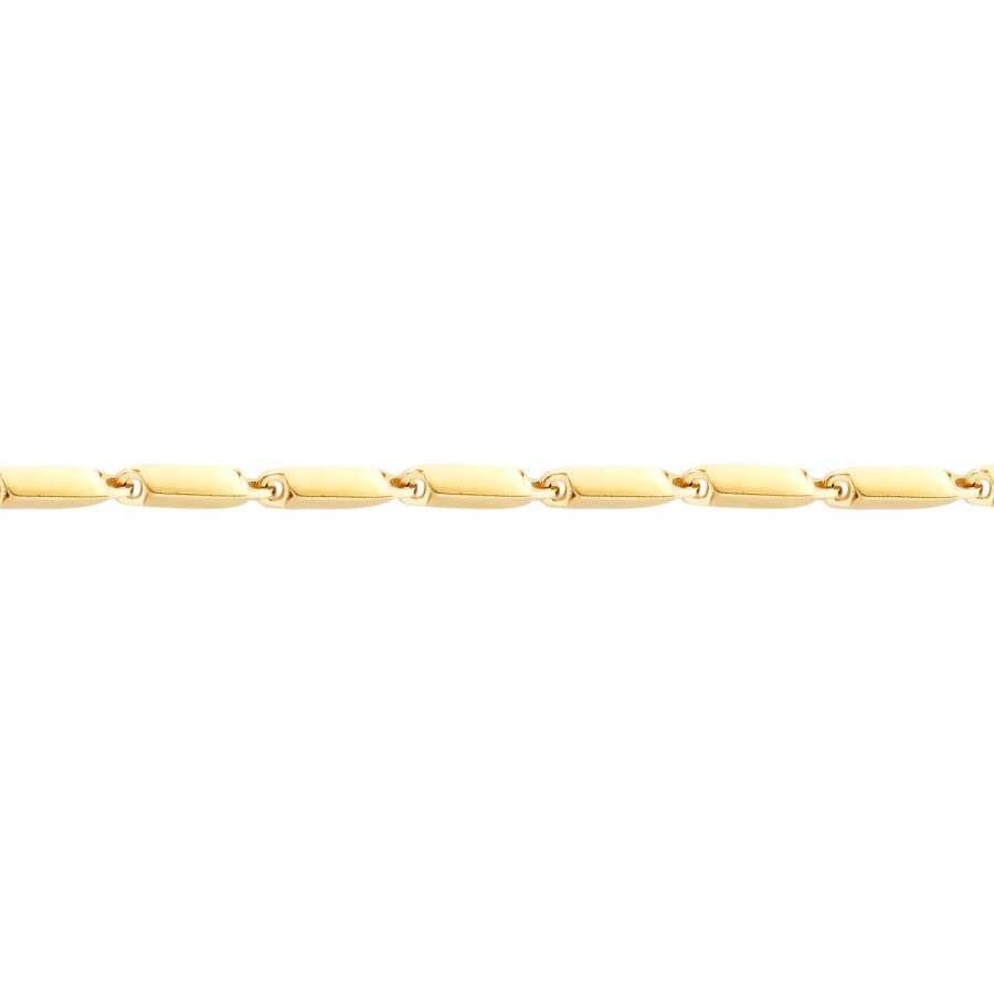 Gold Twist Chain Men’s Bracelet