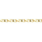 Gold Infinity Chain Men’s Bracelet