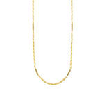 Gold Men’s Symbol Twist Chain