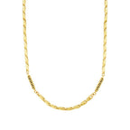 Gold Men’s Symbol Twist Chain