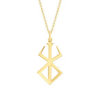 Gold Viking Men’s Necklace