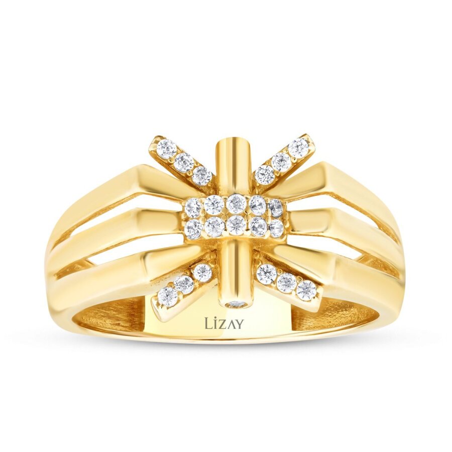Gold Bow Ring