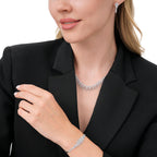 Gold Stone Trend Earring