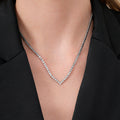 0,42 Carat Diamond Tennis Neckband