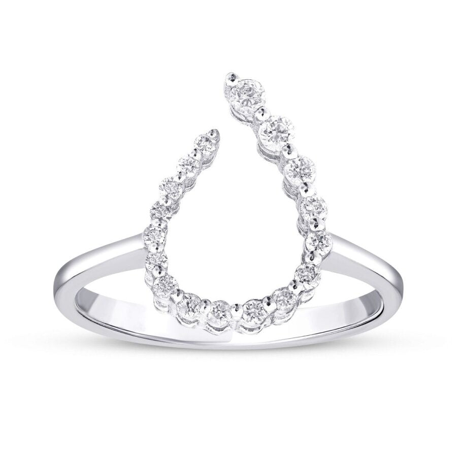 0,21 Carat Diamond Trend Ring