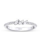 0,22 Carat Diamond Marquise Ring