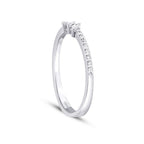 0,22 Carat Diamond Marquise Ring