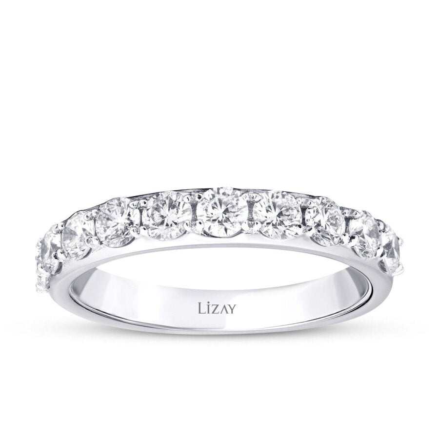 1,00  Carat Diamond Half-Eternity Ring