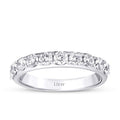 1,00  Carat Diamond Half-Eternity Ring