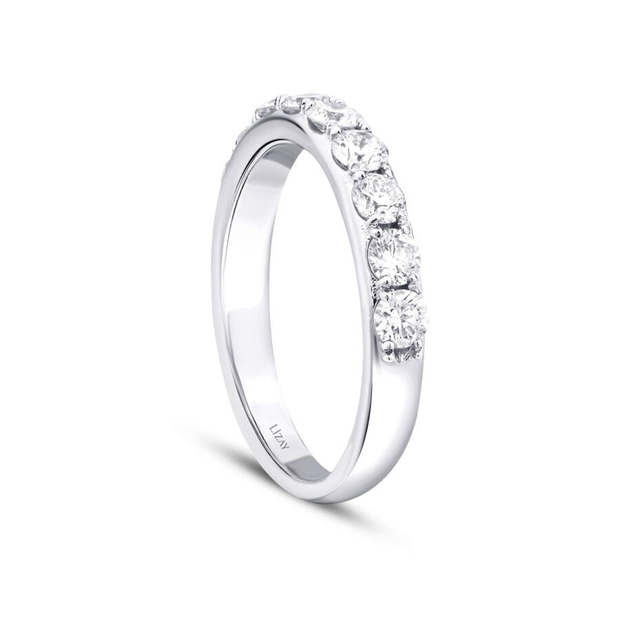 1,00  Carat Diamond Half-Eternity Ring