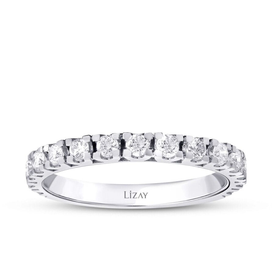 0,50 Carat Diamond Half-Eternity Ring