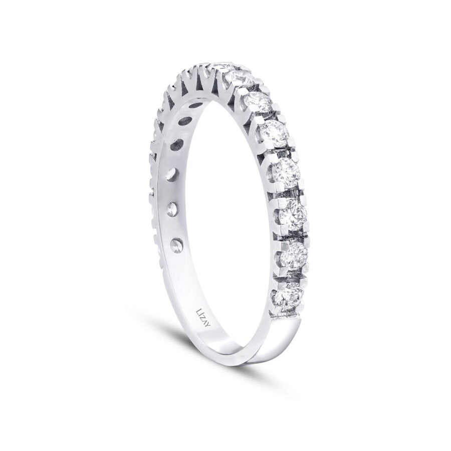 0,50 Carat Diamond Half-Eternity Ring