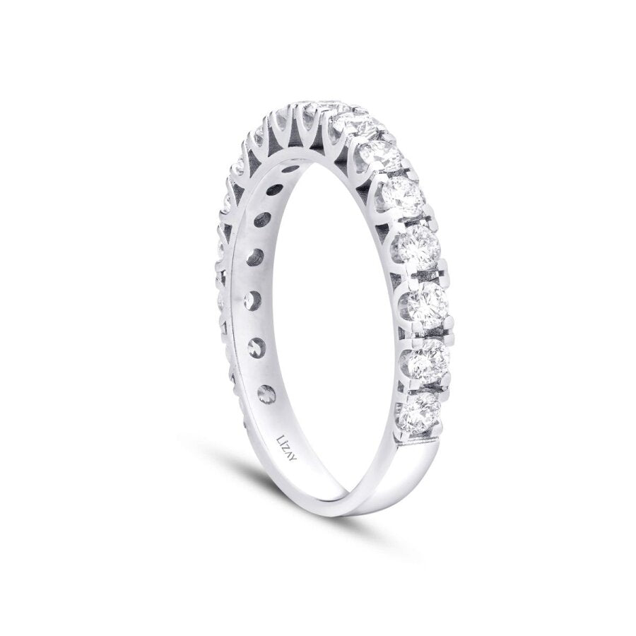 0,80 Carat Diamond Half-Eternity Ring