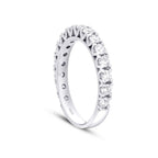 0,80 Carat Diamond Half-Eternity Ring