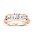 0,37 Carat Diamond Baguette Ring