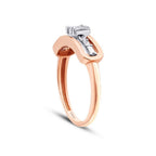 0,37 Carat Diamond Baguette Ring