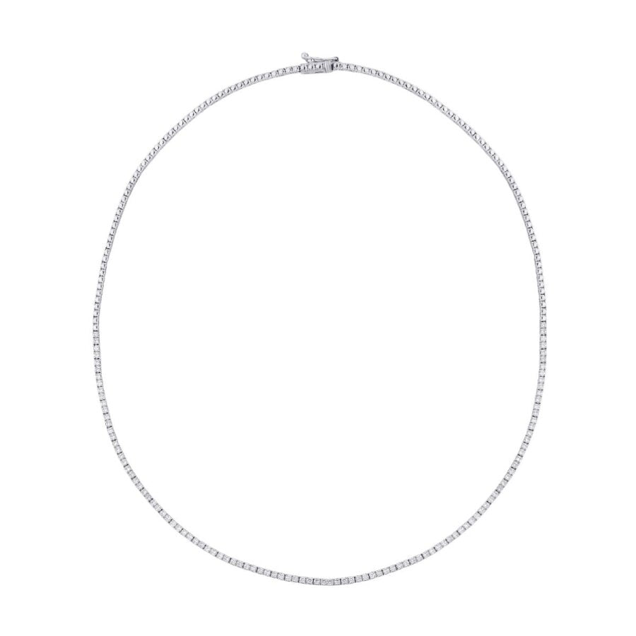 1,69 Carat Diamond Eternity Tennis Neckband