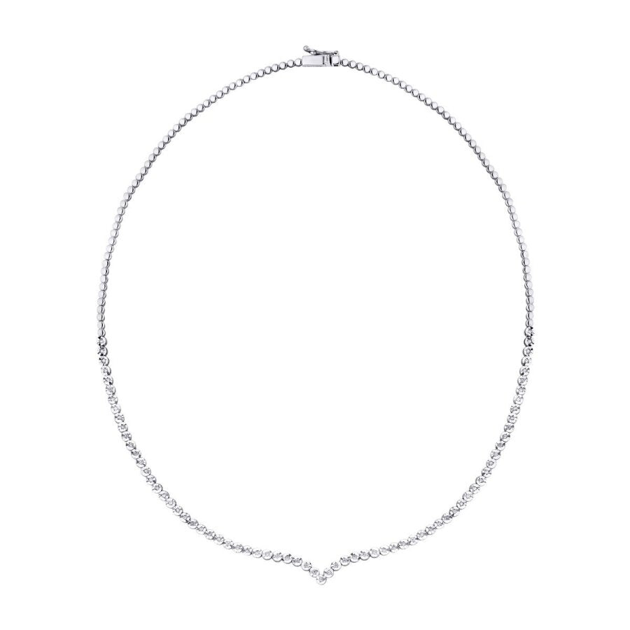 0,42 Carat Diamond Tennis Neckband