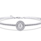 0,61 Carat Diamond Trend Bangle