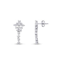 Gold Stone Trend Earring
