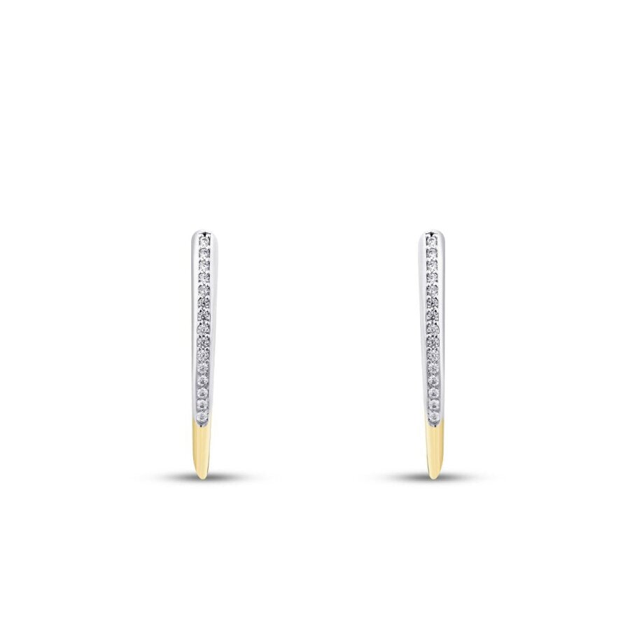 Gold Marquise Earrings