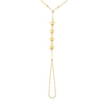 Gold Ball Star Hand Chain Bracelet
