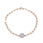 0,17 Carat Diamond Baguette Bracelet