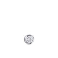 0,10 Carat Diamond Men's Earring