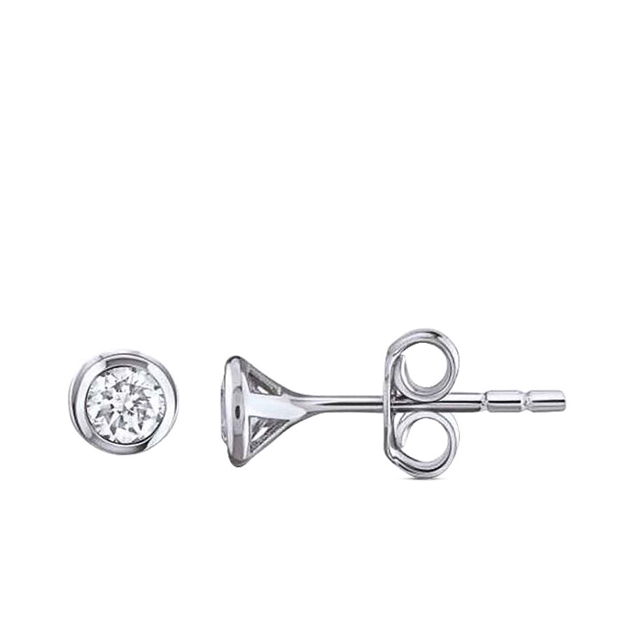 0,10 Carat Diamond Men's Earring