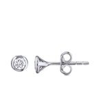 0,10 Carat Diamond Men's Earring