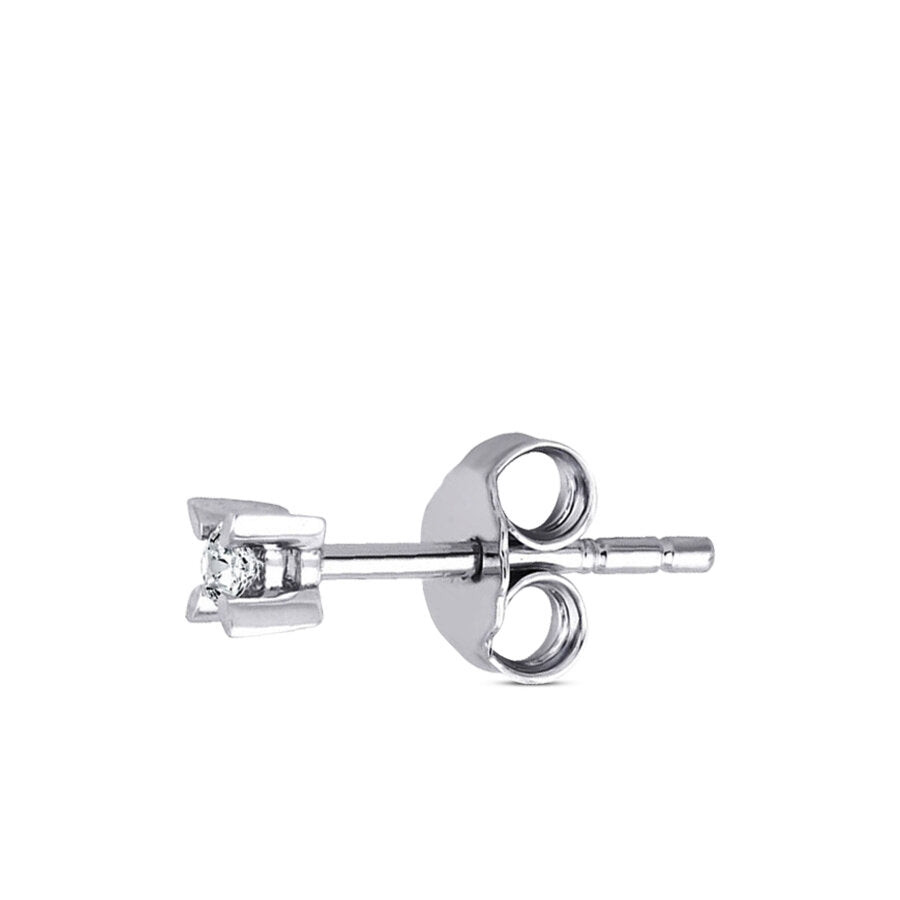 0,10 Carat Diamond Men's Earrings