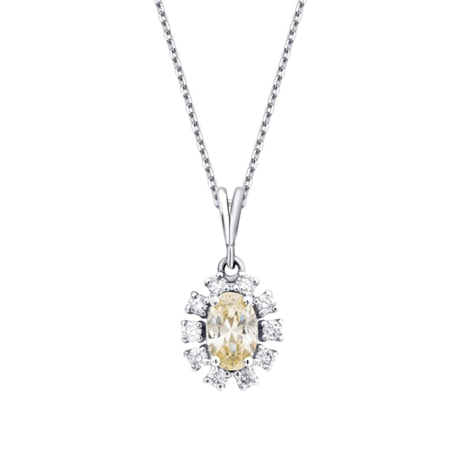 0,84 Carat Diamond Fancy Necklace