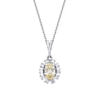 0,84 Carat Diamond Fancy Necklace