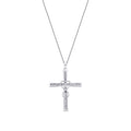 0,16 Carat Diamond Cross Necklace