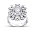 0,93 Carat Diamond Baguette Ring