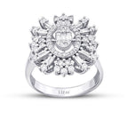 0,93 Carat Diamond Baguette Ring