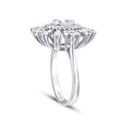 0,93 Carat Diamond Baguette Ring