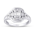 0,40 Carat Diamond Baguette Ring