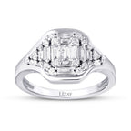 0,40 Carat Diamond Baguette Ring